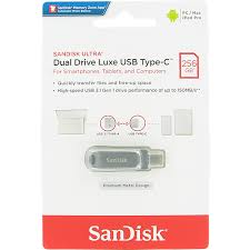 فلش 256 گیگابایت SANDISK OTG TYPE C USB3.1 G46